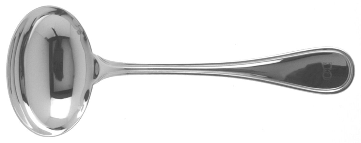 Albi (Silverplate) Solid Gravy Ladle by Christofle France-1