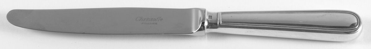 Albi (Silverplate) Knife-Dessert/Stainless Blade by Christofle France-1