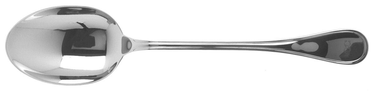 Albi (Silverplate) Solid Serving Spoon by Christofle France-1