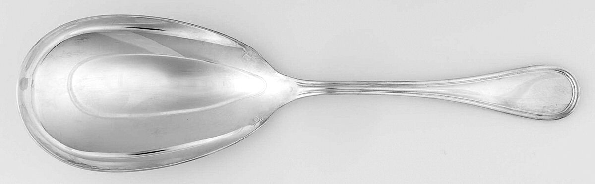 Albi (Silverplate) Solid Rice/Potato Spoon by Christofle France-1