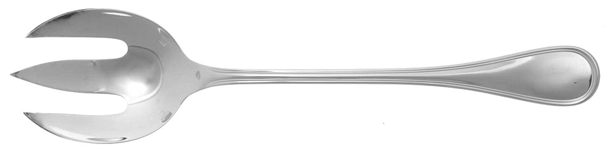Albi (Silverplate) Solid Salad Serving Fork by Christofle France-1