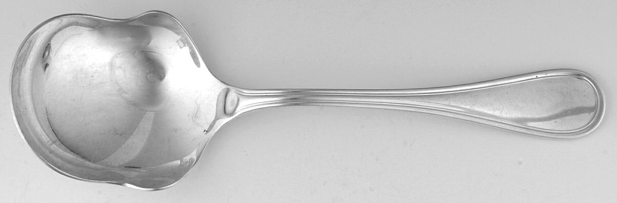 Albi (Silverplate) Boiled Potato Ladle, Solid Piece by Christofle France-1