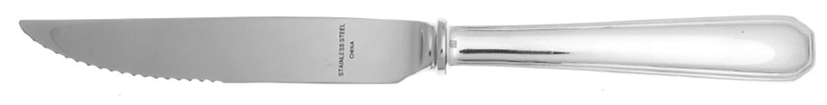 America (Silverplate, 1933) Steak Knife Individual Hollow, Serrate HC by Christofle France-1