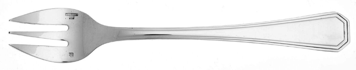 America (Silverplate, 1933) Cocktail/Seafood Fork by Christofle France-1