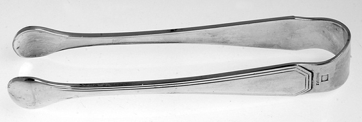 America (Silverplate, 1933) Sugar Tongs by Christofle France-1