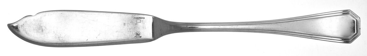 America (Silverplate, 1933) Individual Solid Fish Knife by Christofle France-1