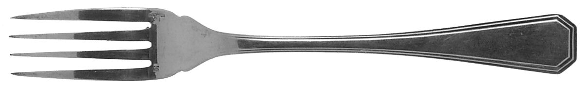 America (Silverplate, 1933) Individual Solid Fish Fork by Christofle France-1