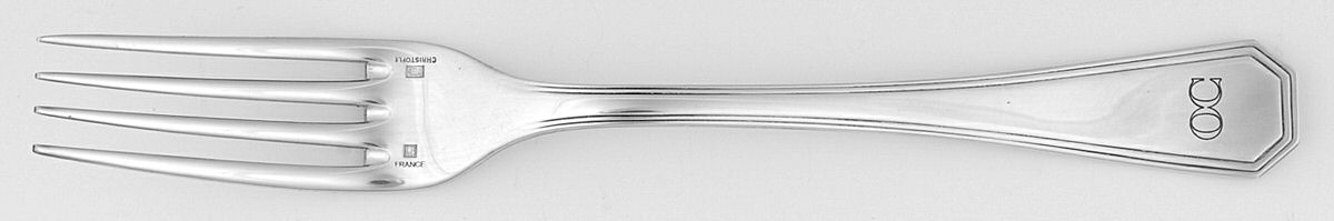 America (Silverplate, 1933) Fork by Christofle France-1