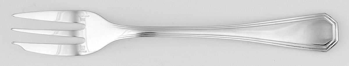 America (Silverplate, 1933) Pastry Fork by Christofle France-1