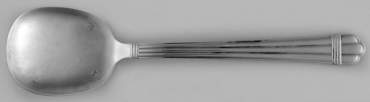 Aria (Silverplate, 1984) Ice Cream Spoon Individual by Christofle France-1