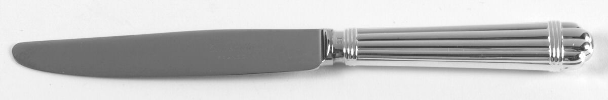 Aria (Silverplate, 1984) Dessert Knife with Stainless Blade by Christofle France-1
