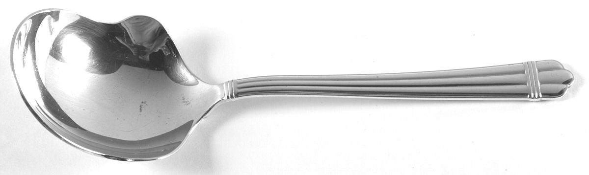 Aria (Silverplate, 1984) Boiled Potato Ladle, Solid Piece by Christofle France-1