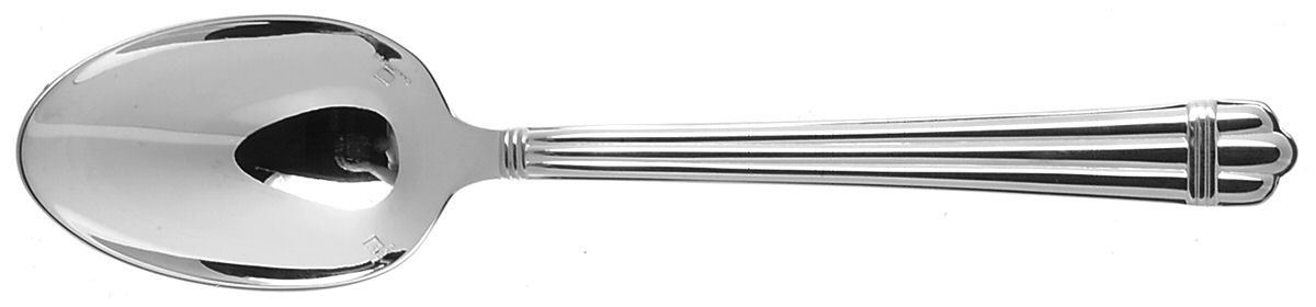 Aria (Silverplate, 1984) Dessert/Oval Soup Spoon by Christofle France-1