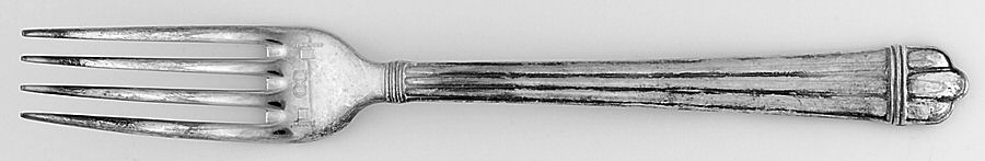 Aria (Silverplate, 1984) Fork by Christofle France-1