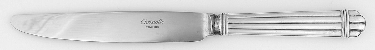 Aria (Silverplate, 1984) Knife-New French/Hollow by Christofle France-1