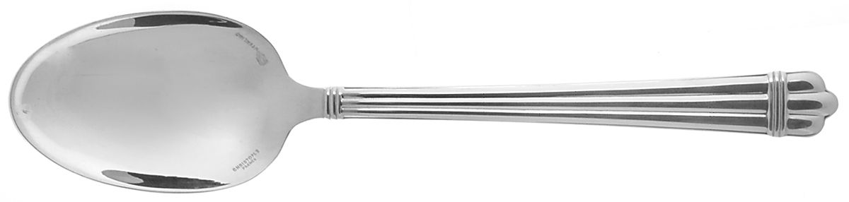 Aria (Sterling) Oval Place Soup Spoon by Christofle France-1
