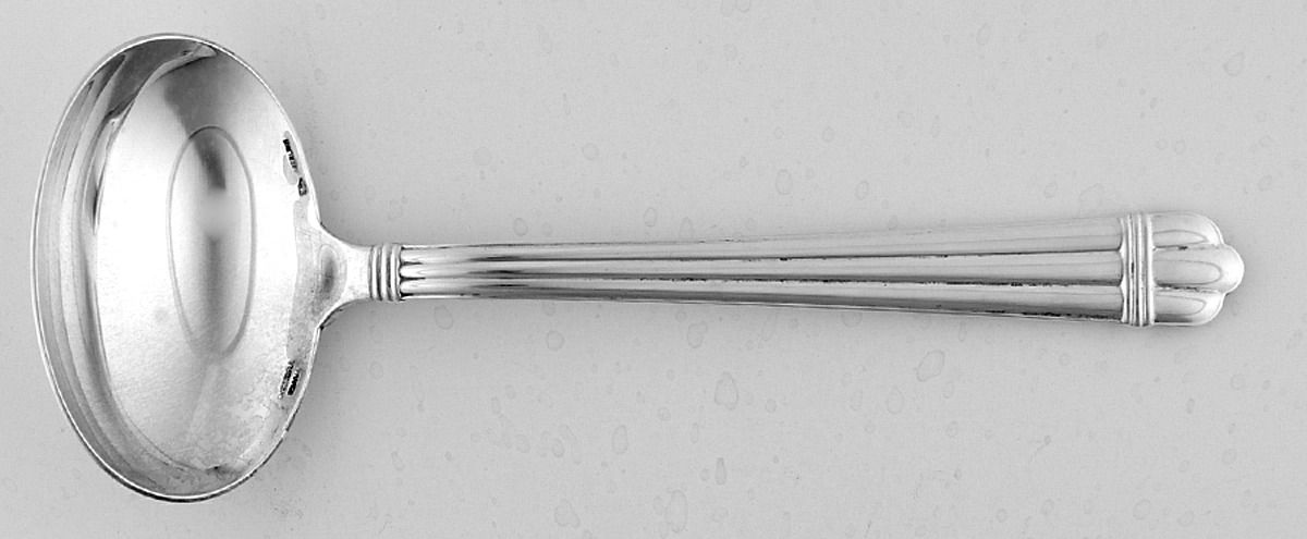 Aria (Sterling) Solid Gravy Ladle by Christofle France-1