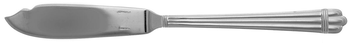 Aria (Sterling) Individual Solid Fish Knife by Christofle France-1