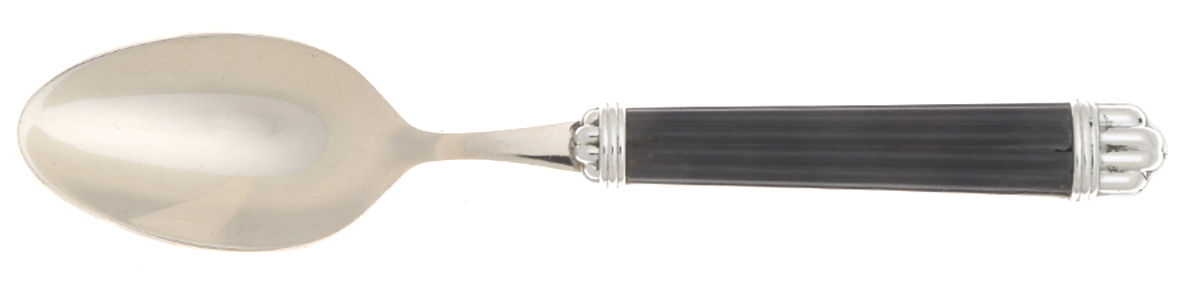 Aria-Blue (Stainless) Teaspoon by Christofle France-1