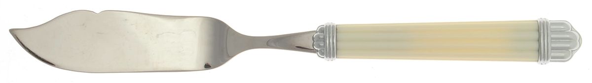 Aria-Ivory (Stainless) Individual Solid Fish Knife by Christofle France-1