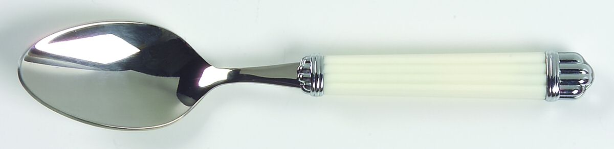 Aria-Ivory (Stainless) Teaspoon by Christofle France-1
