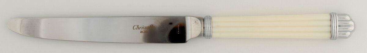 Aria-Ivory (Stainless) New French Hollow Knife by Christofle France-1