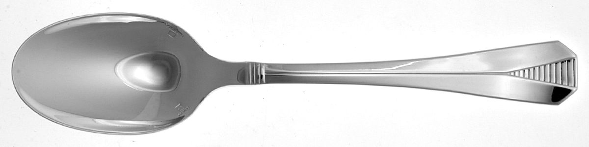Atlantide (Silverplate) Dessert/Oval Soup Spoon by Christofle France-1