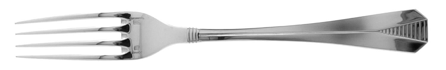 Atlantide (Silverplate) Fork by Christofle France-1