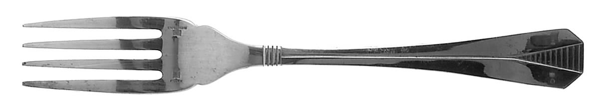 Atlantide (Silverplate) Individual Solid Fish Fork by Christofle France-1
