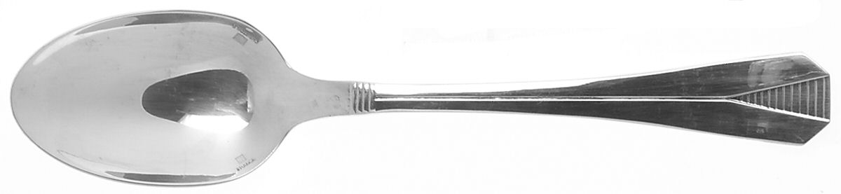 Atlantide (Silverplate) Oval Place Soup Spoon by Christofle France-1