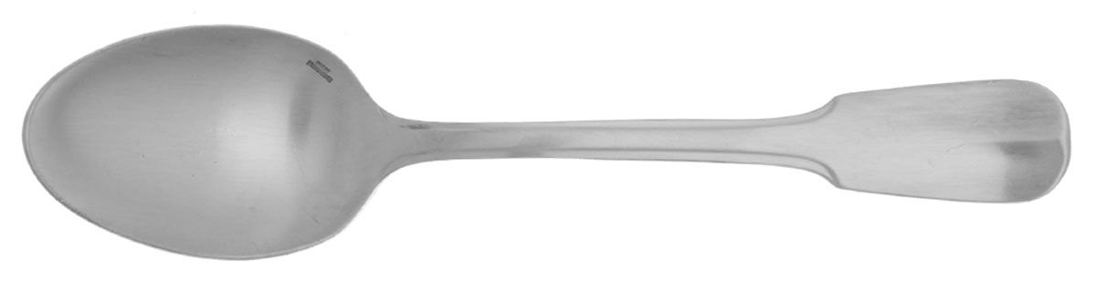 Bearn (Stainless) Dessert/Oval Soup Spoon by Christofle France-1