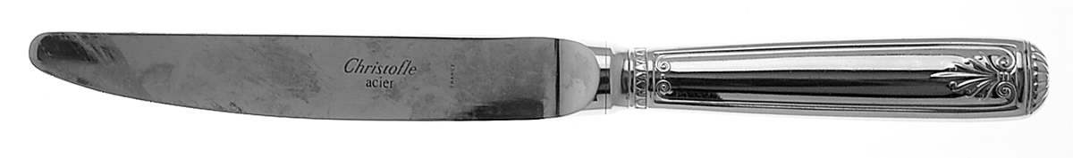 Beauharnais (Stainless) Modern Hollow Knife by Christofle France-1
