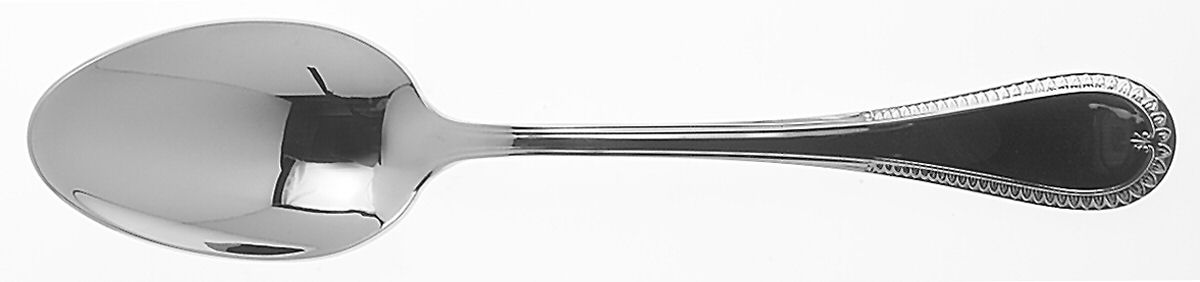 Beauharnais (Stainless) Place/Oval Soup Spoon by Christofle France-1