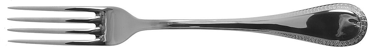 Beauharnais (Stainless) Solid Serving Fork by Christofle France-1