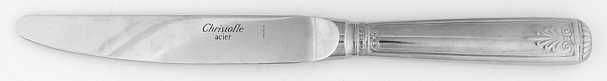 Beauharnais (Stainless) Hollow Modern Knife by Christofle France-1