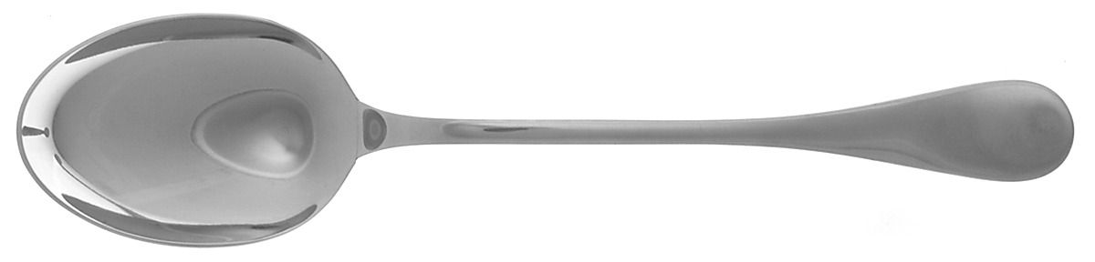 Berry (Stainless) Solid Serving Spoon by Christofle France-1
