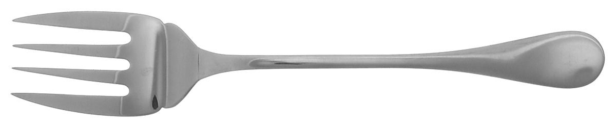 Berry (Stainless) Solid Serving Fork by Christofle France-1