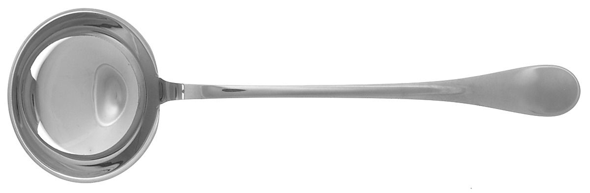 Berry (Stainless) Solid Soup Ladle by Christofle France-1