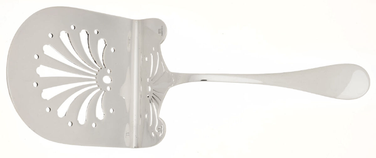 Berry (Stainless) Solid Asparagus Server by Christofle France-1