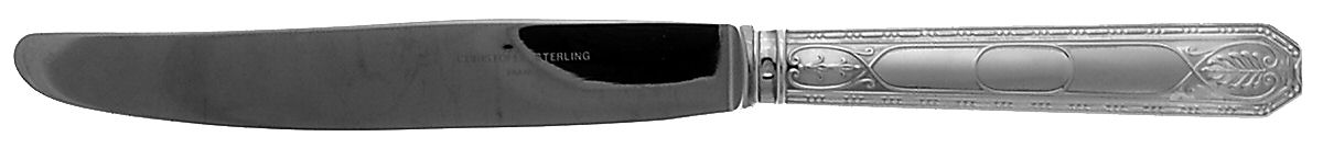 Brienne (Sterling, 1991) Modern Hollow Knife by Christofle France-1