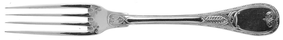 Brienne (Sterling, 1991) Fork by Christofle France-1