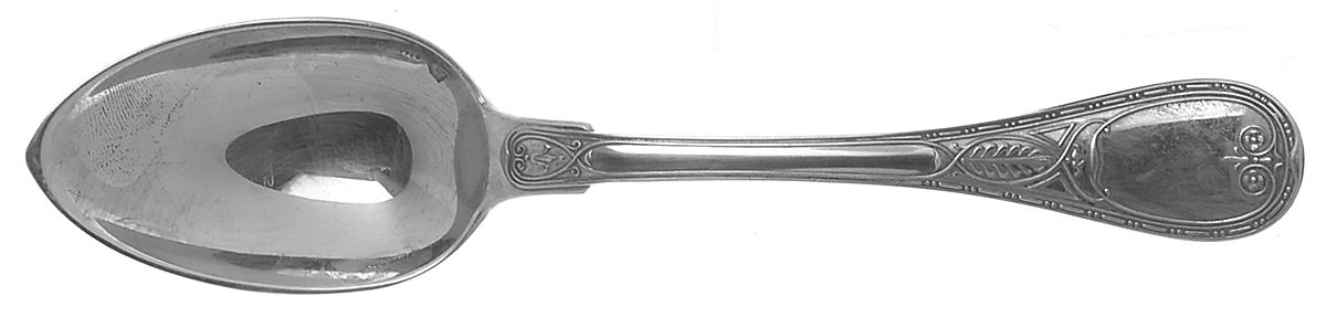Brienne (Sterling, 1991) Oval Place Soup Spoon by Christofle France-1