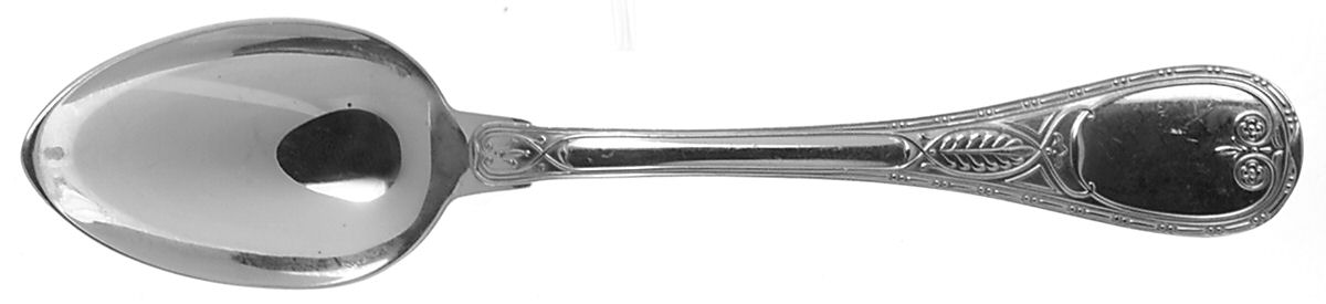 Brienne (Sterling, 1991) Dessert/Oval Soup Spoon by Christofle France-1