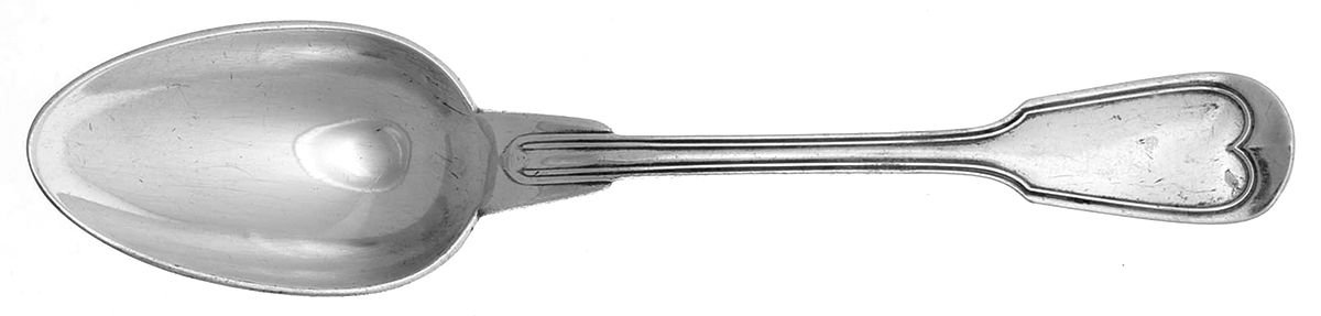Chinon (Silverplate, 1862) Tablespoon (Serving Spoon) by Christofle France-1