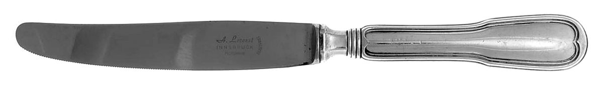 Chinon (Silverplate, 1862) Hollow Modern Knife by Christofle France-1