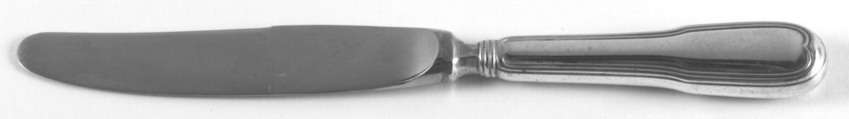 Chinon (Silverplate, 1862) Dessert Knife with Stainless Blade by Christofle France-1