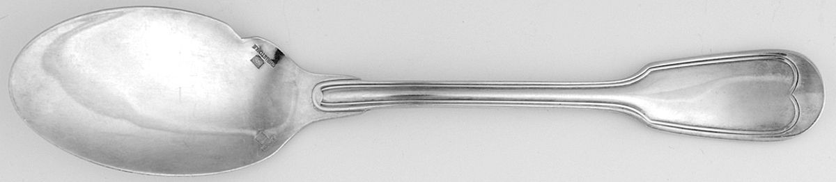 Chinon (Silverplate, 1862) Individual Gravy Spoon by Christofle France-1