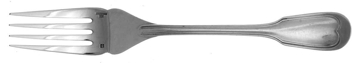 Chinon (Silverplate, 1862) Individual Solid Fish Fork by Christofle France-1
