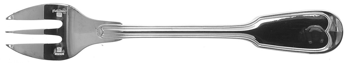 Chinon (Silverplate, 1862) Cocktail/Seafood Fork by Christofle France-1