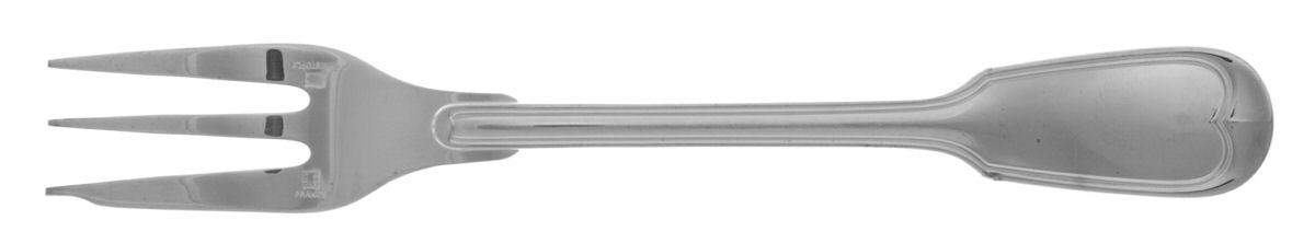 Chinon (Silverplate, 1862) Pastry Fork by Christofle France-1